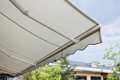 Damaged Motorized Awning